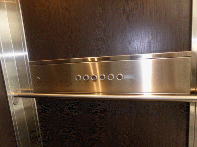 Horizontal Car Operating Panel